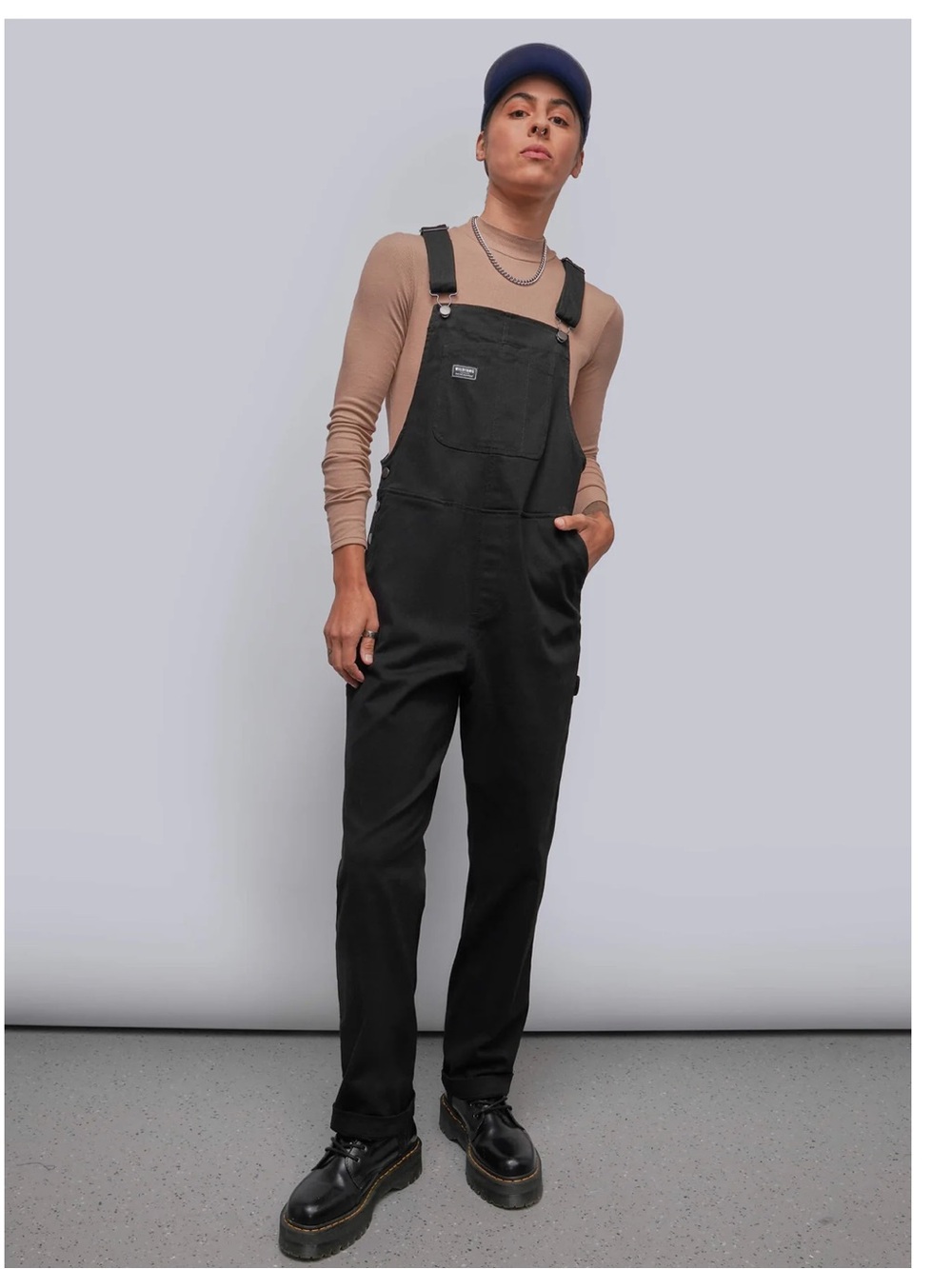 Wildfang The Essential Black Overalls